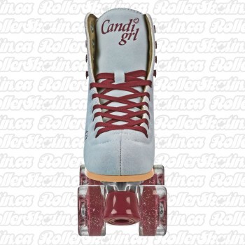 Candi Girl Carlin Blue/Burgundy Suede Roller Skates!