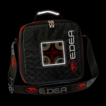 EDEA 4 Set Roller Wheel Case - Black Jacquard Reflective