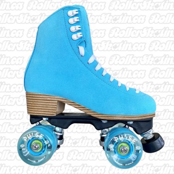 Jackson VISTA Viper Nylon Plate Outdoor Roller Skates Teal - Teal PULSE Lite