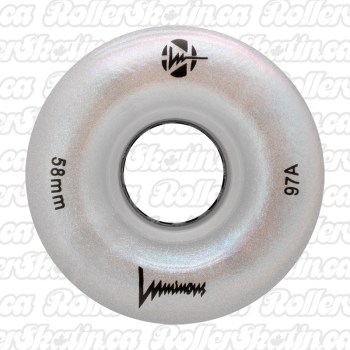Luminous Light-Up White Pearl 97A Wheels