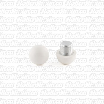 Roll-Line Metric Stoppers - White Mini Stopper