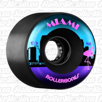 RollerBones MIAMI 80A Outdoor Wheels 8-Packs
