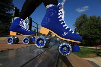 Candi Girl Carlin Suede Roller Skates!