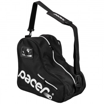 PACER Skate Shaped Roller Skate Bag - Black