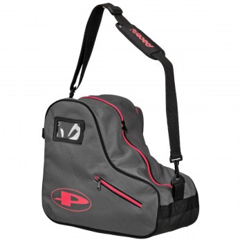 PACER Skate Shaped Roller Skate Bag - Grey